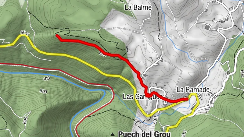 Sentier de la libellule bleue