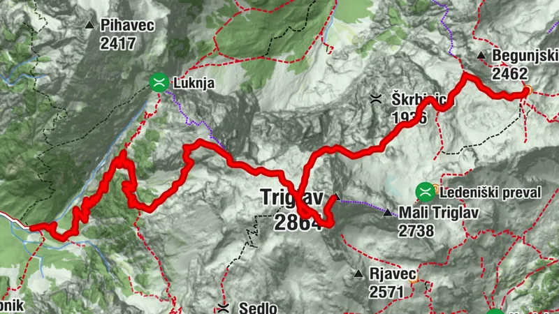 Triglavski dom na Kredarici - Mali Triglav - Triglav - Kranjska Gora