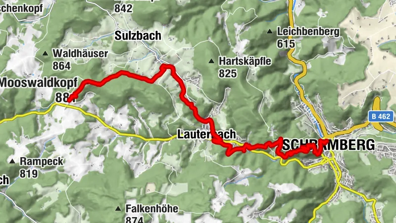Kinzigtalsteig Etappe 2: Fohrenbühl nach Schramberg