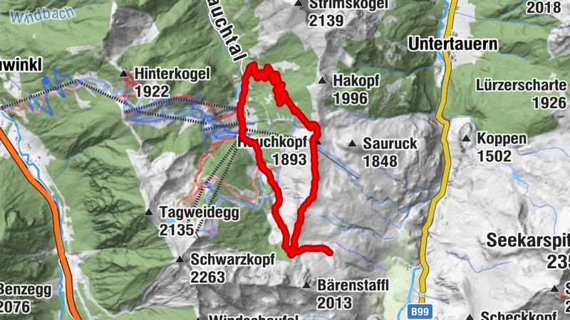Zauchensee Wanderung Sonnalm - Tauernkarleitenalm