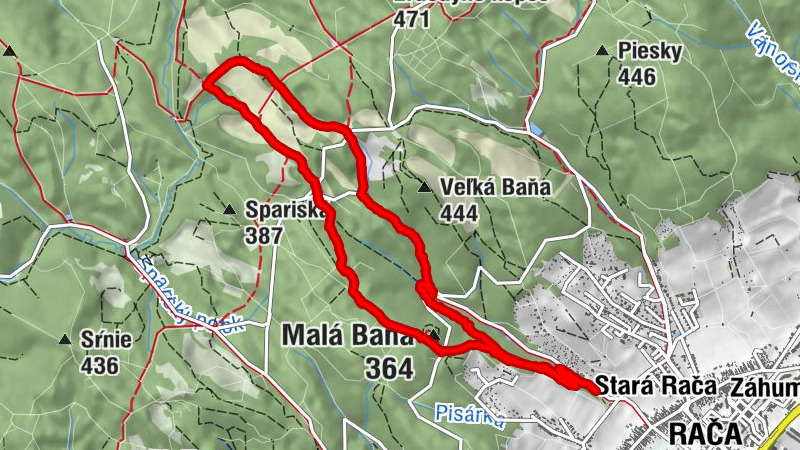 Rača Anfiteater - Panova Lúka - Zbojnička - Rača Anfiteater