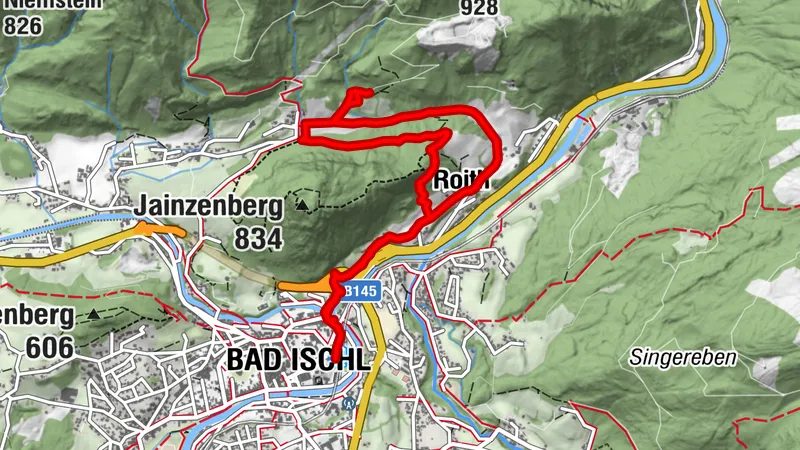 Bad Ischl, kleine jainzen Runde