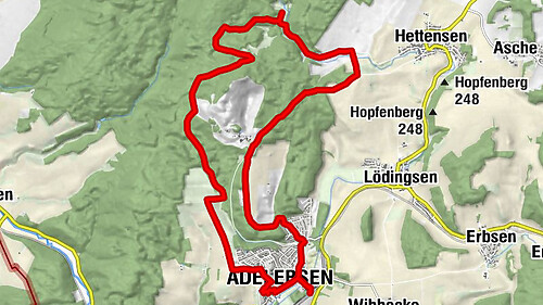 Adelebsen - vom Schloss zum Vulkan