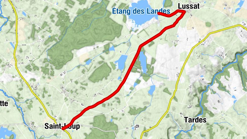 Family outing on the East Creuse cycle route - by bike