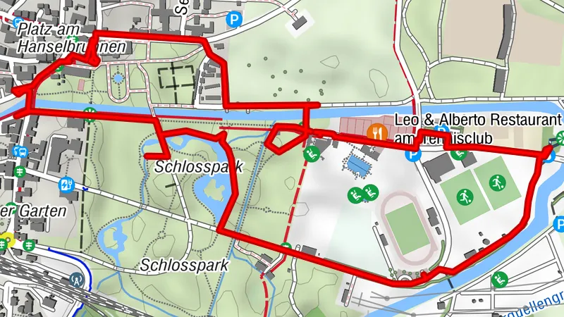 Schlosspark Rundgang