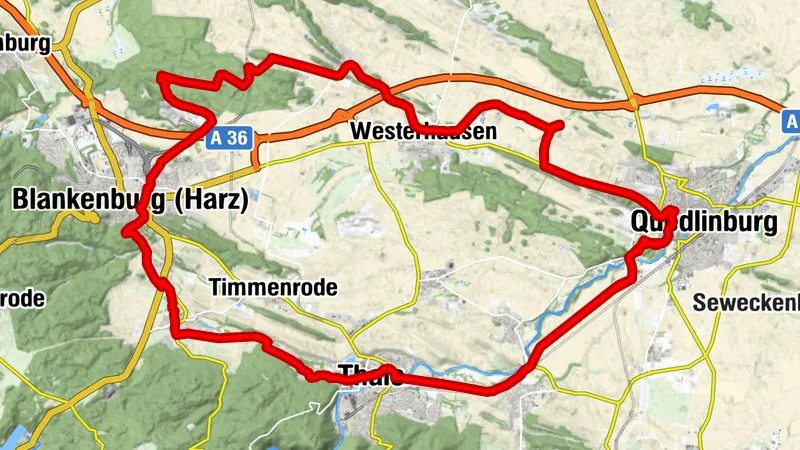 Entdeckertour von Quedlinburg zu den Sandsteinhöhlen