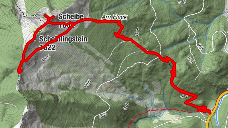 Scheiblingstein und Scheibe