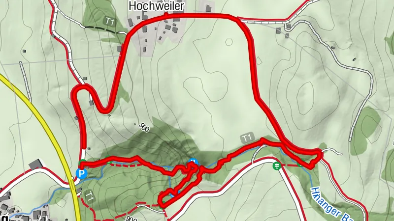 Hinanger Wasserfall Rundweg