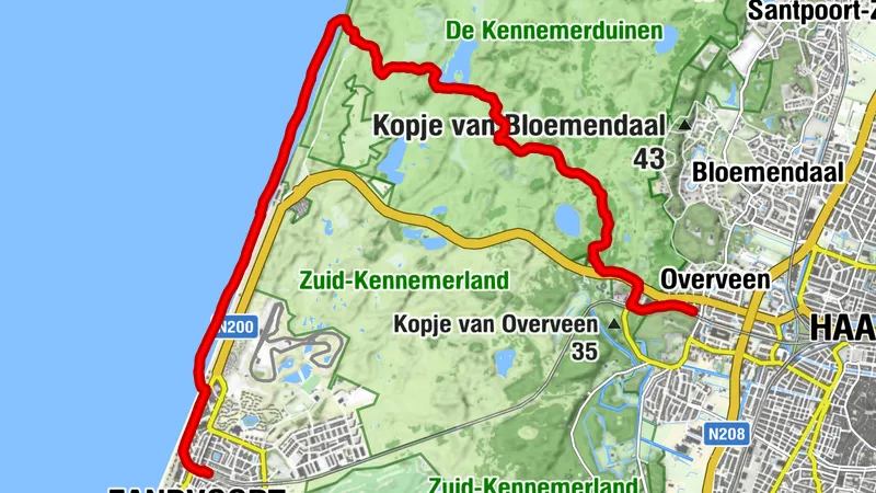 Overveen - zandvoort