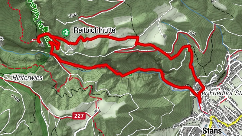 Durch die Wolfsklamm nach St. Georgenberg und Maria Tax