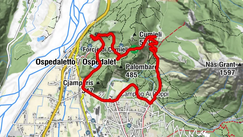 Sella Sant’Agnese and Lake Minisini MTB Loop (M001)