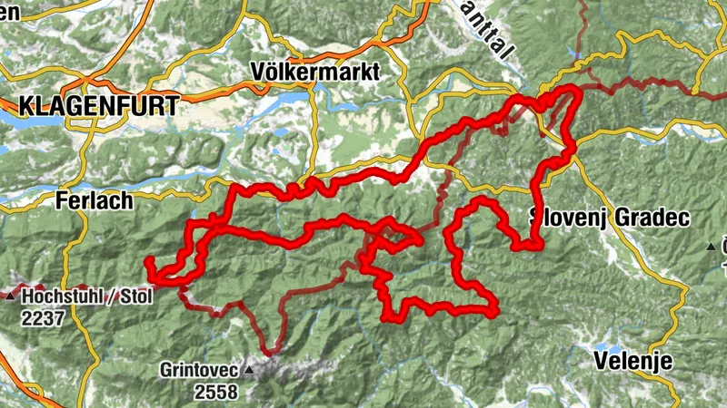 Karawanken Trail: Weitwandern durch die Erdgeschichte