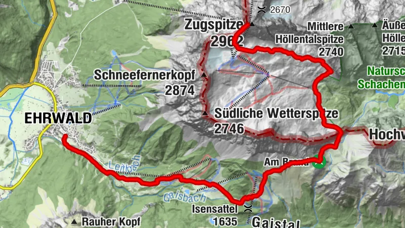 Ehrwald-Gatterl-Zugspitze