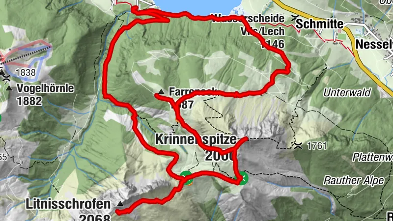 2 Gipfel Haldensee