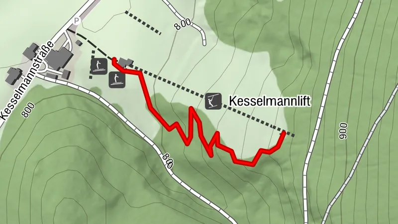 Bike Trails Kesselmann - Blue Singletrack