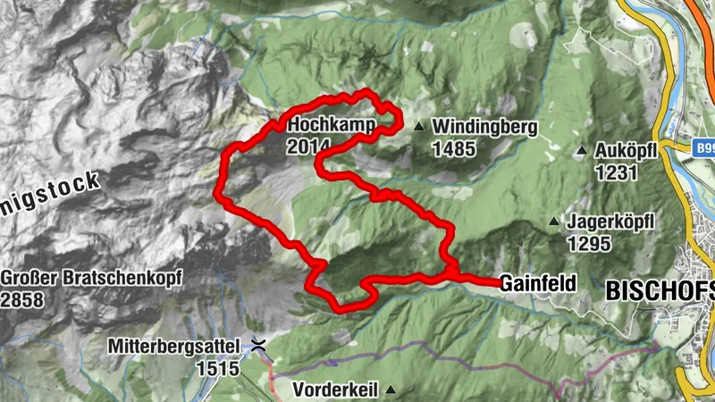 Riedlwand Hochkamp