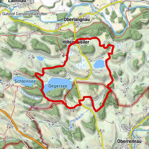 Hiltensweiler - Rengersweiler - Degersee
