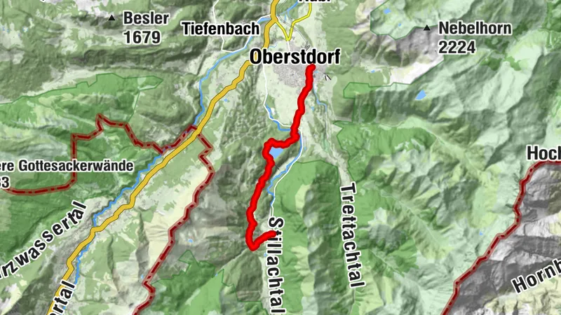 Oberstdorf, Schwaben/Deutschland