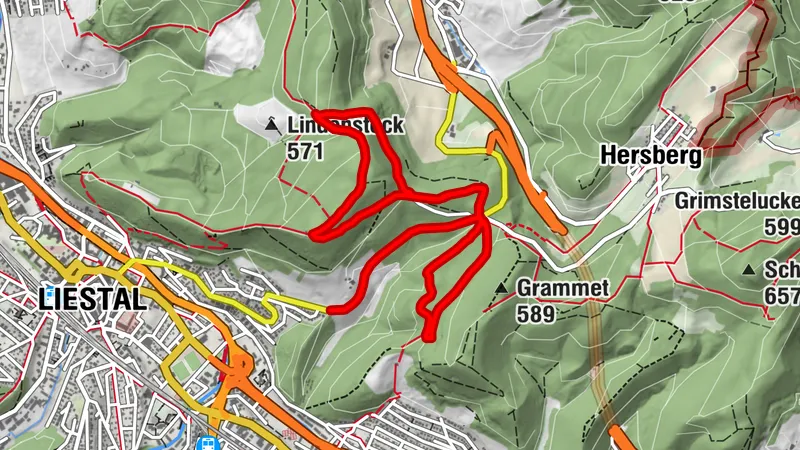 Liestal Ходьба