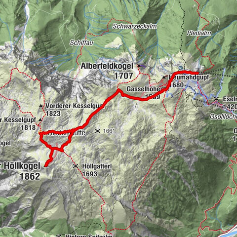 Ebensee: Großer Höllkogel