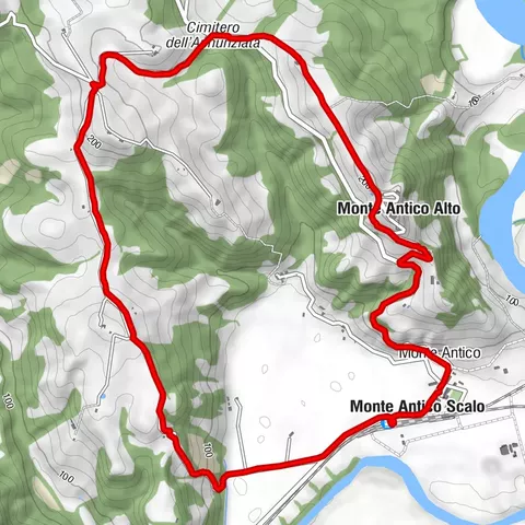 Rundweg am Monte Antico