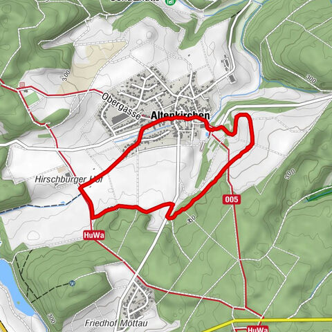 Braunfels-Altenkirchen - Hasenweg