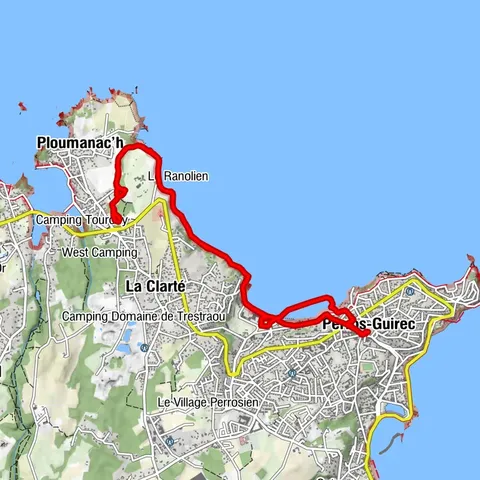 Küstenwanderung Bretagne