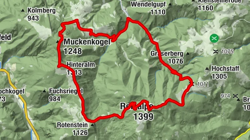 Reisalpe - Hinteralm - Rundweg
