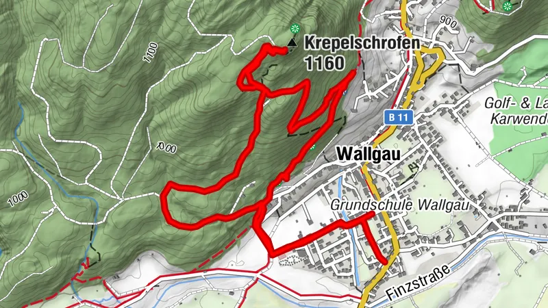 Krepelschrofen Wallgau, Bayern/Deutschland