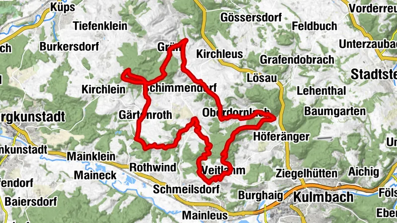Grün, Oberfranken/Deutschland