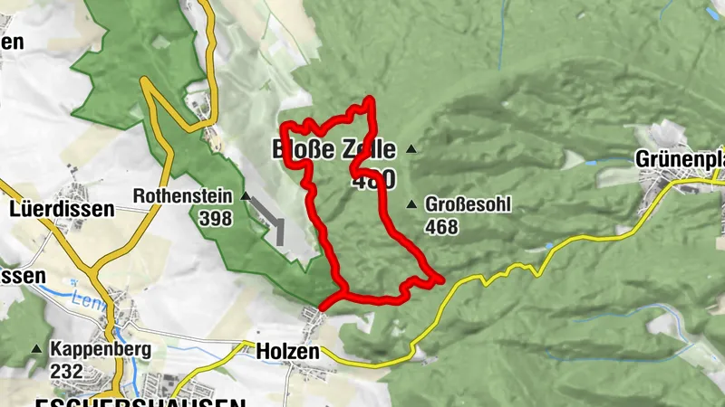 Ithwiesen und Kleiner Stern (Hz 2)