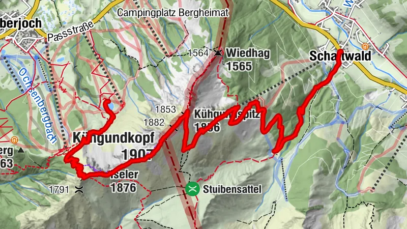 Iseler von Wiedhagalm nach Schattwald