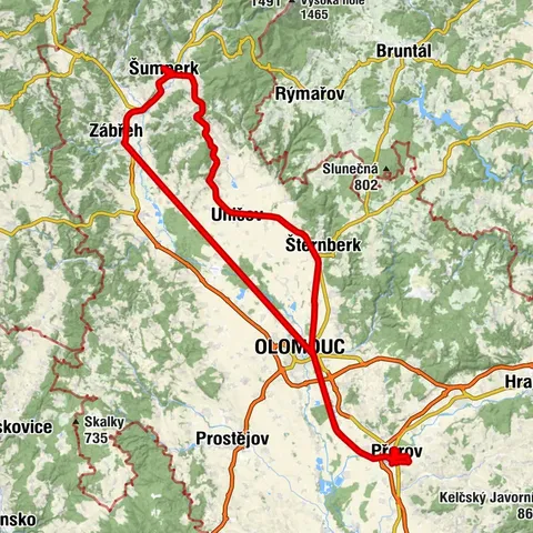 Šumperk, okres Šumperk/Czechia