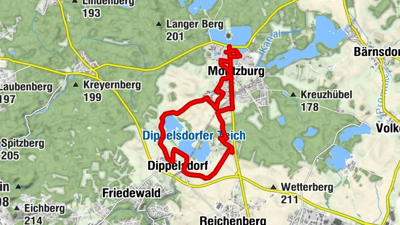 BRÜCKE Weg- Südtour