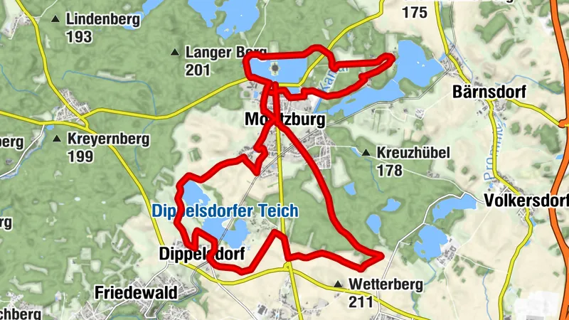 BRÜCKE Weg- Radtour