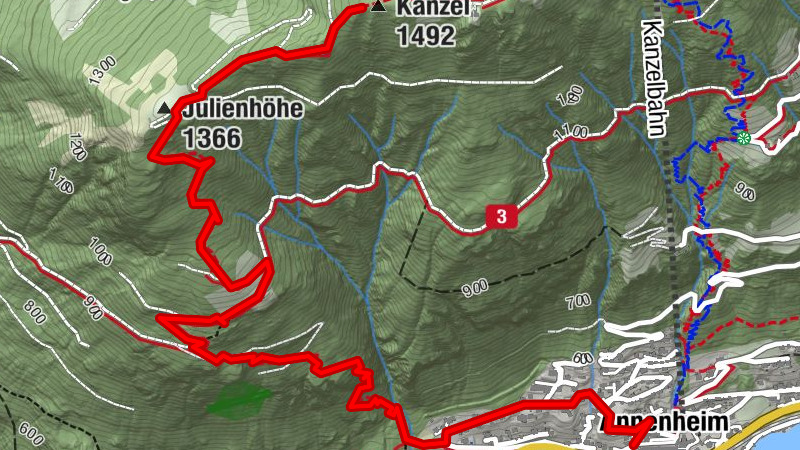 Gerlitzen- Hüttersteig