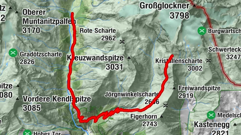 Eagle Walk Stage O8: Kalser Tauernhaus - Stüdlhütte