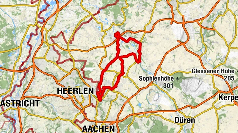 Rennradtour: Durchs Rur- und Wurmtal