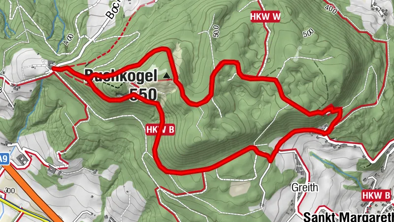 Buchkogel-Gipfel Runde
