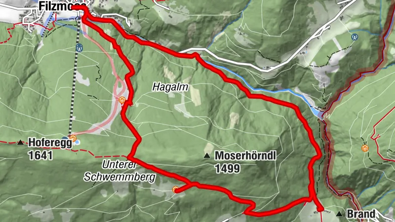 Round Moosalm-Steinalm-Mandlbergkaffee-Filzmoos