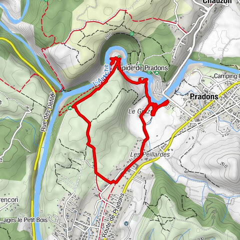 Cirque de Gens (Ardeche Schlucht Süd)