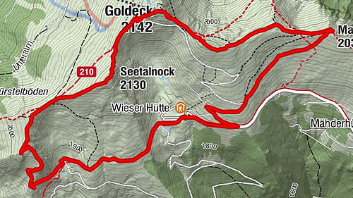 Goldeck Rundwanderung