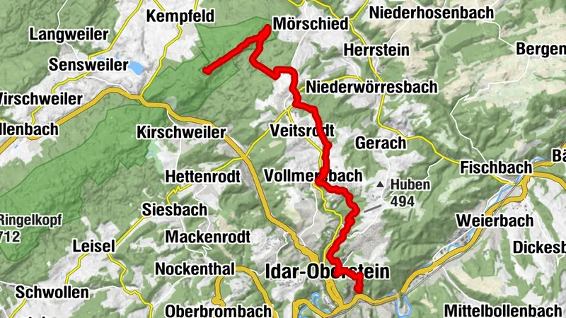 Saar-Hunsrück-Climb - 12th Leg: Kempfeld - Herborn - Idar-Oberstein