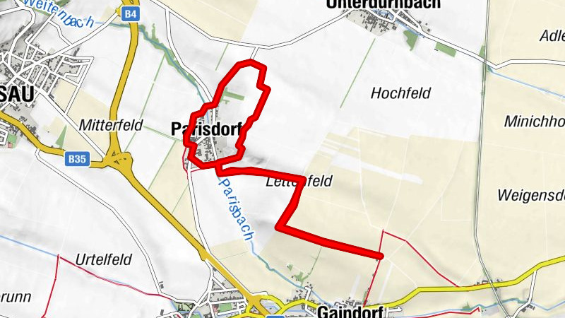 Parisdorfer Rundwanderweg
