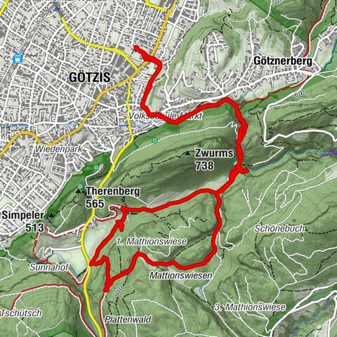 Götzis, Örflaschlucht Sankt Arbogast, Vorarlberg/Österreich