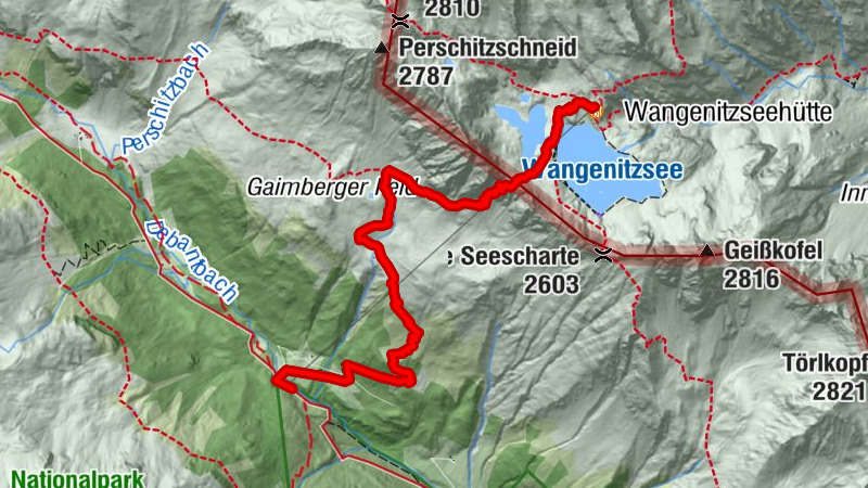 Wangennitzsee Hütte