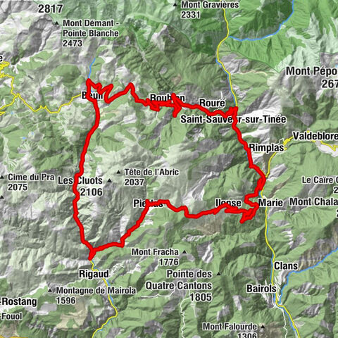 FFC cycling circuit no. 30: the loop of the Col de la Couillole