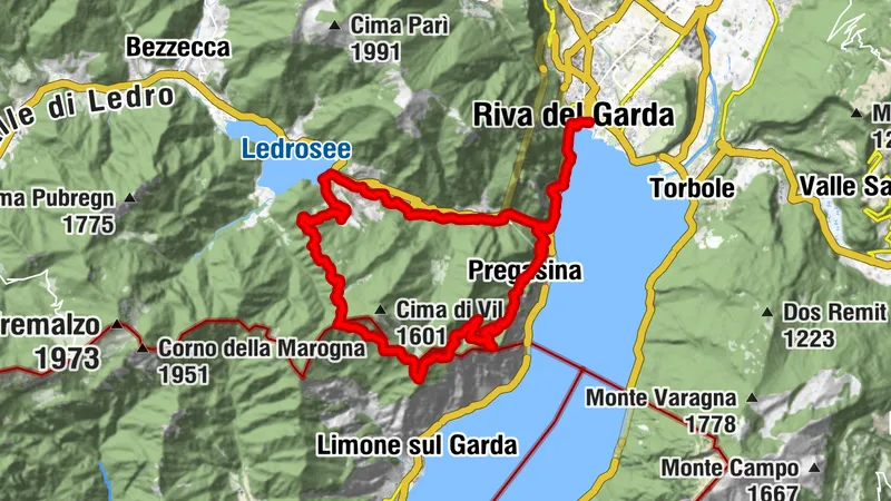 Bocca Fortini - Tour