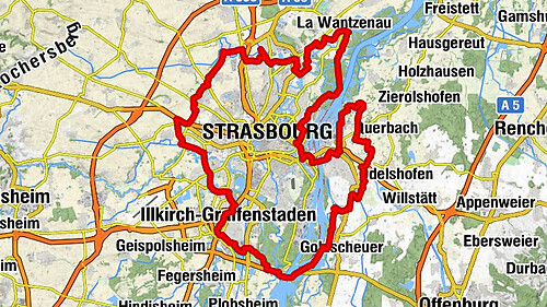 Regional loop Alsace à Vélo BR38: the Piste des Forts