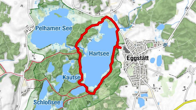 Rund um den Hartsee bei Eggstätt (Rosenheim)